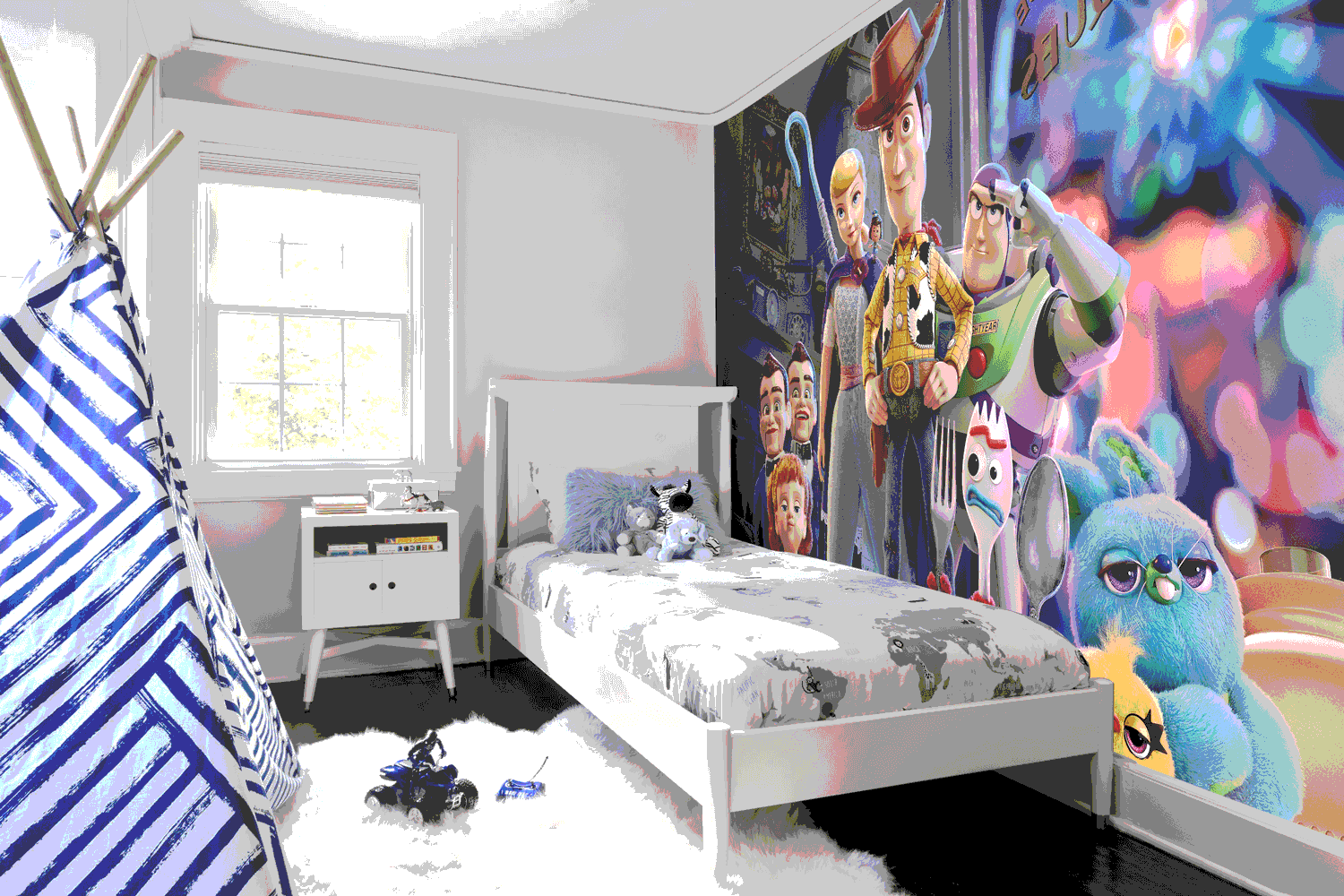 quarto infantil tema toy story