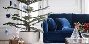 decoração minimalista para árvore de natal