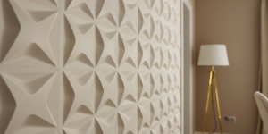 Placas de gesso 3D fazer barato