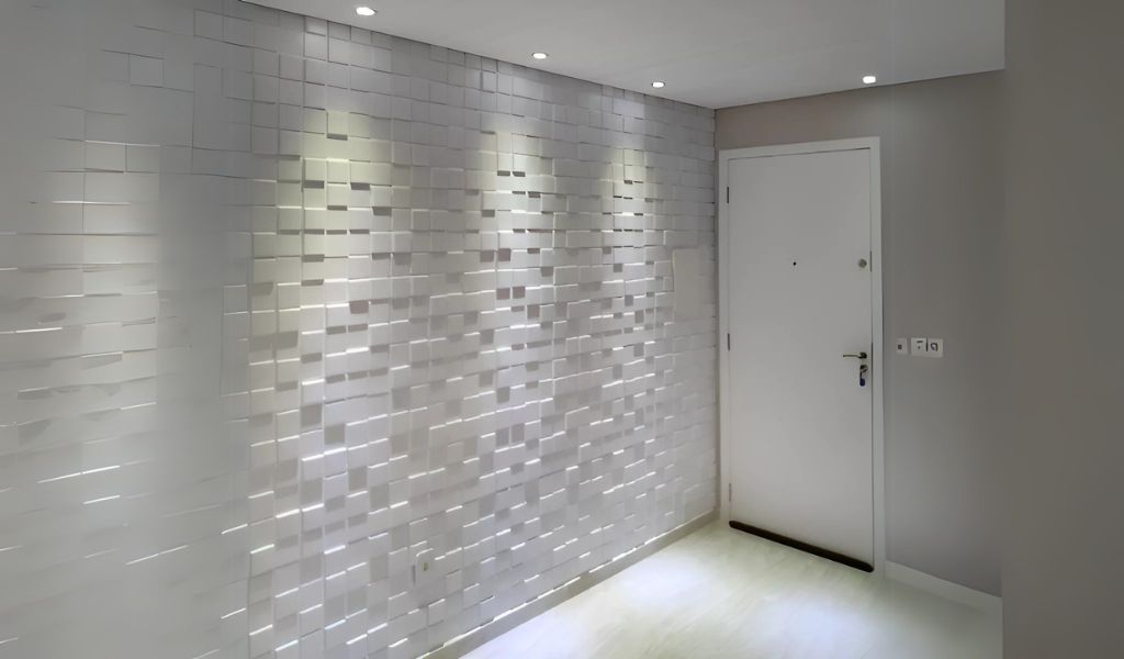 placas de gesso 3D nas paredes como fazer