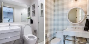8 soluções inteligentes de especialistas para fazer seu banheiro pequeno parecer maior