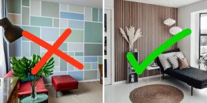 Estilo minimalista para substituir paredes de destaque criando ambientes sofisticados e funcionais