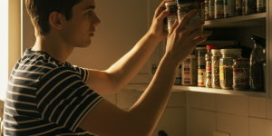 Organizar armário cozinha