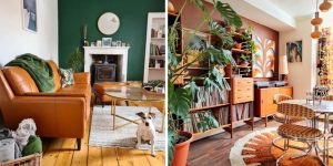 cores terrosas em decoração de casa