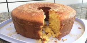 Receita de bolo de laranja de liquidificador