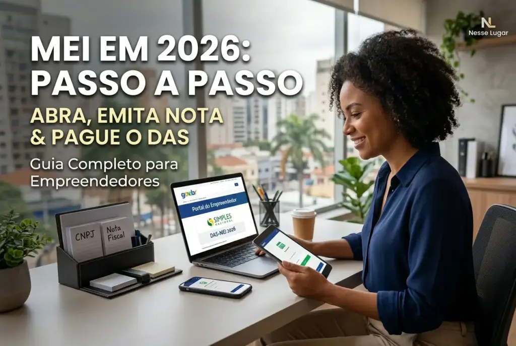 MEI em 2026: passo a passo para abrir, emitir nota e pagar DAS sem erros